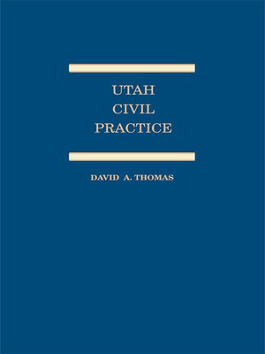 cover image of Utah Civil Practice